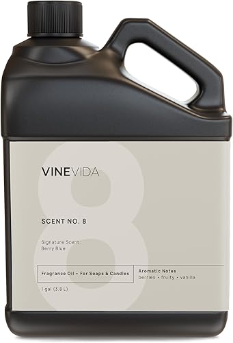 Miniatura 343 de VINEVIDA [4 onzas] Aceite de fragancia de madera de teca de caoba para fabricación de velas y fabricación de jabón, aromas de velas prémium para