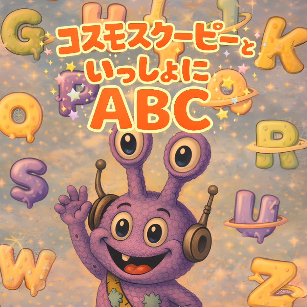 Cosmo Scoopy First ABC: A–Z Alphabet Learning Book for Toddlers and Preschoolers (cosmo-scoopy (english edition))
