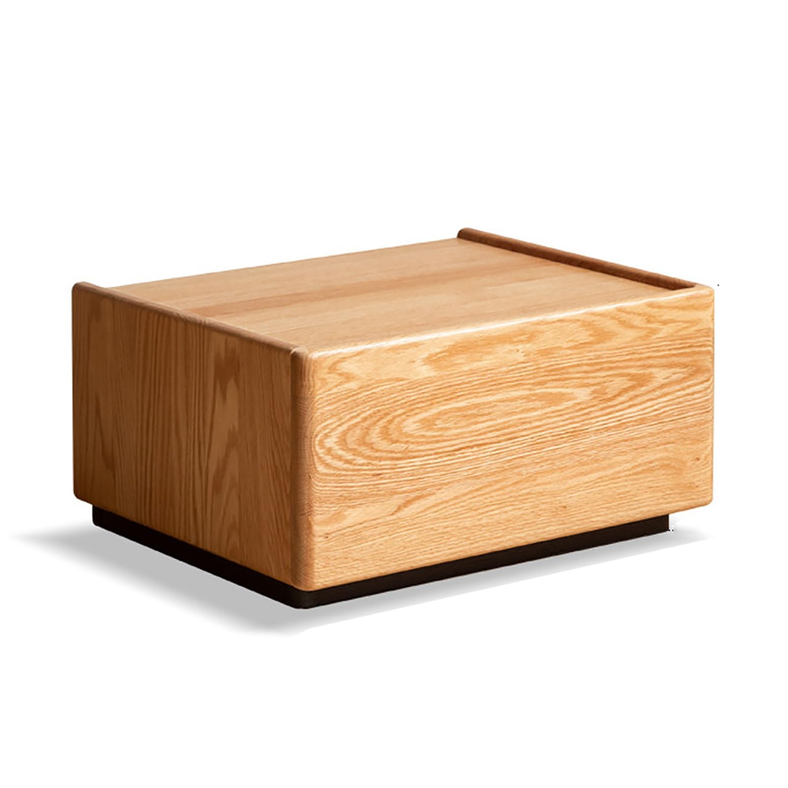 Table de chevet en chêne pour une chambre moderne et chaleureuse en bois