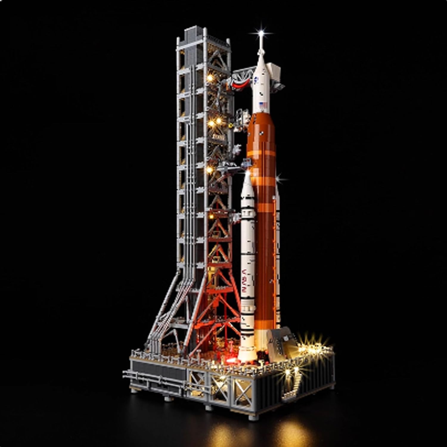 LED Lighting Kit Compatible with Lego 10341 Space Launch System Series LED Light Set (Model Kit Not Included - Lighting Components Only) (Remote Control Version)