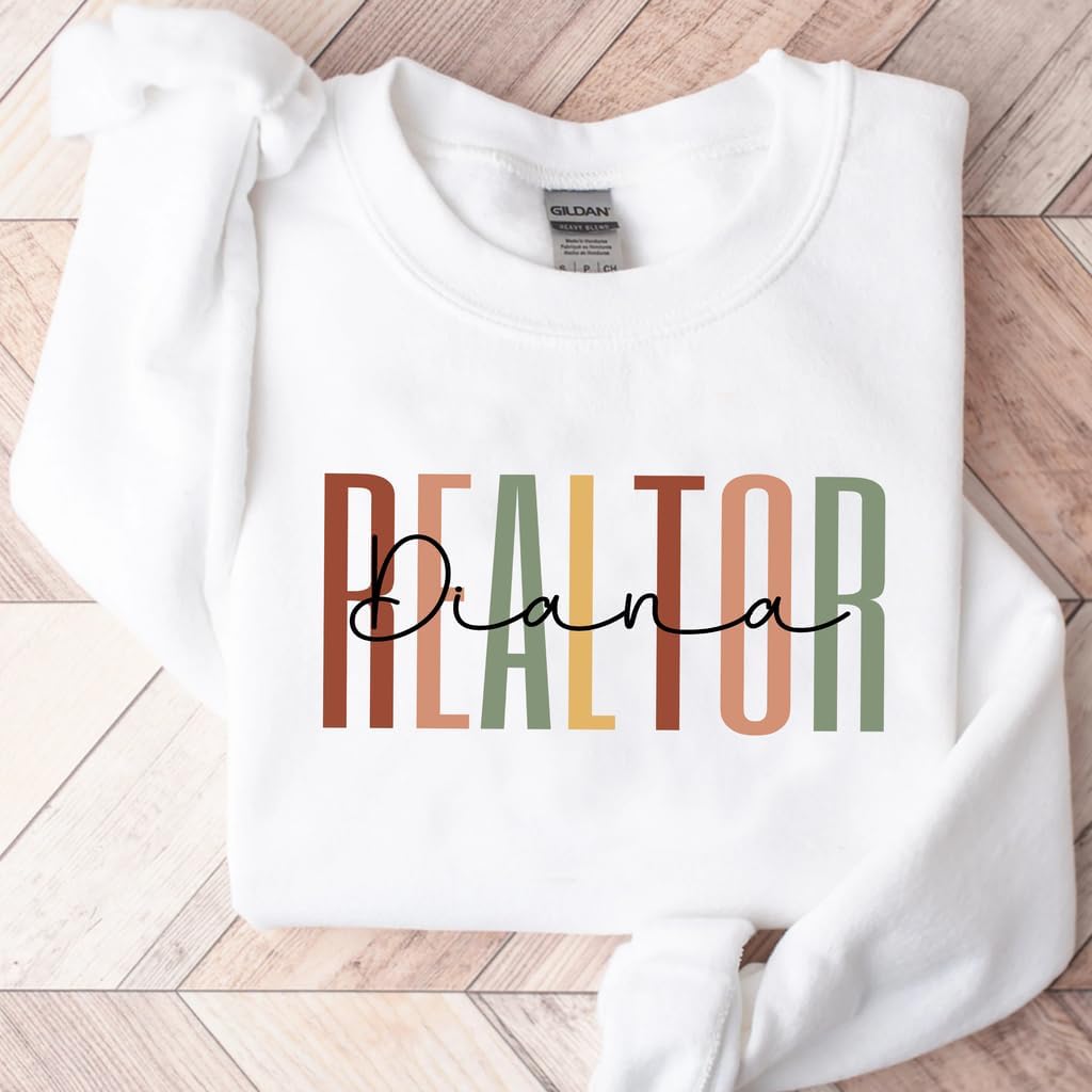 Personalized Realtor Sweatshirt, Housing Consultant Shirt for Women, Realtor Outfit Gift, Housing Market Life Tee - Image 5