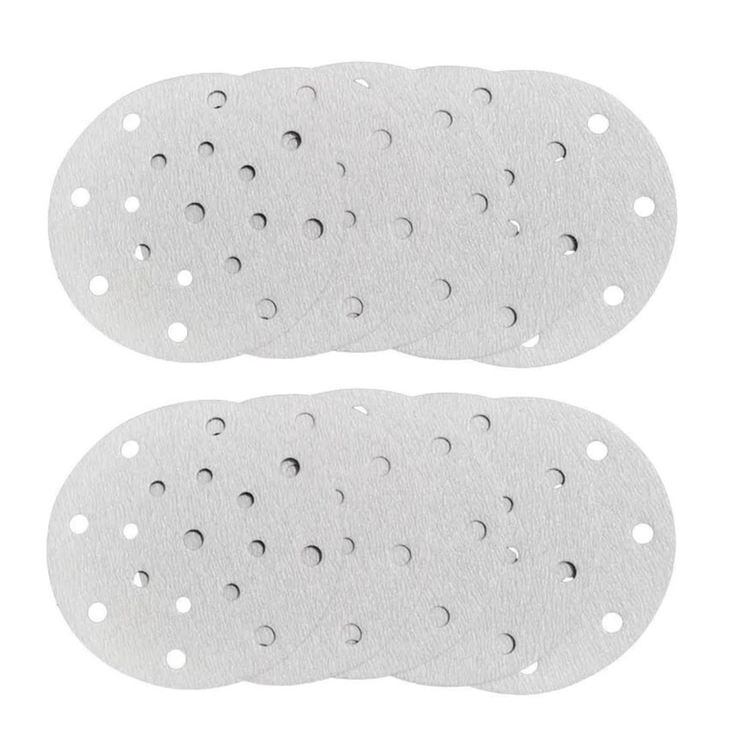 Sanding Discs Pad, 10pcs Round Shape Sanding Discs Hook Loop Sanding Paper Buffing Sheet(400)