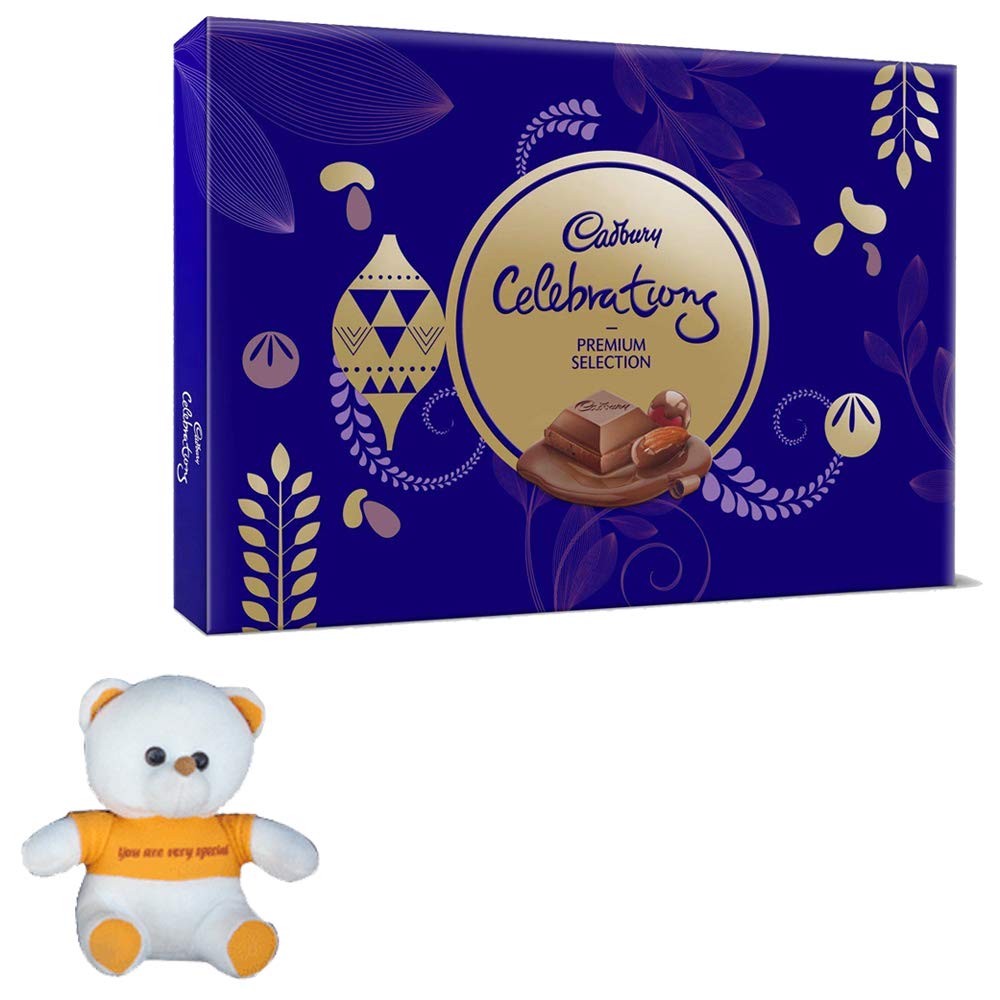 SFU E Com Cadbury Celebration Chocolate Hamper | Valentine Chocolates | Valentine Chocolate Combo | Valentine Special Teddy | 21-image-32