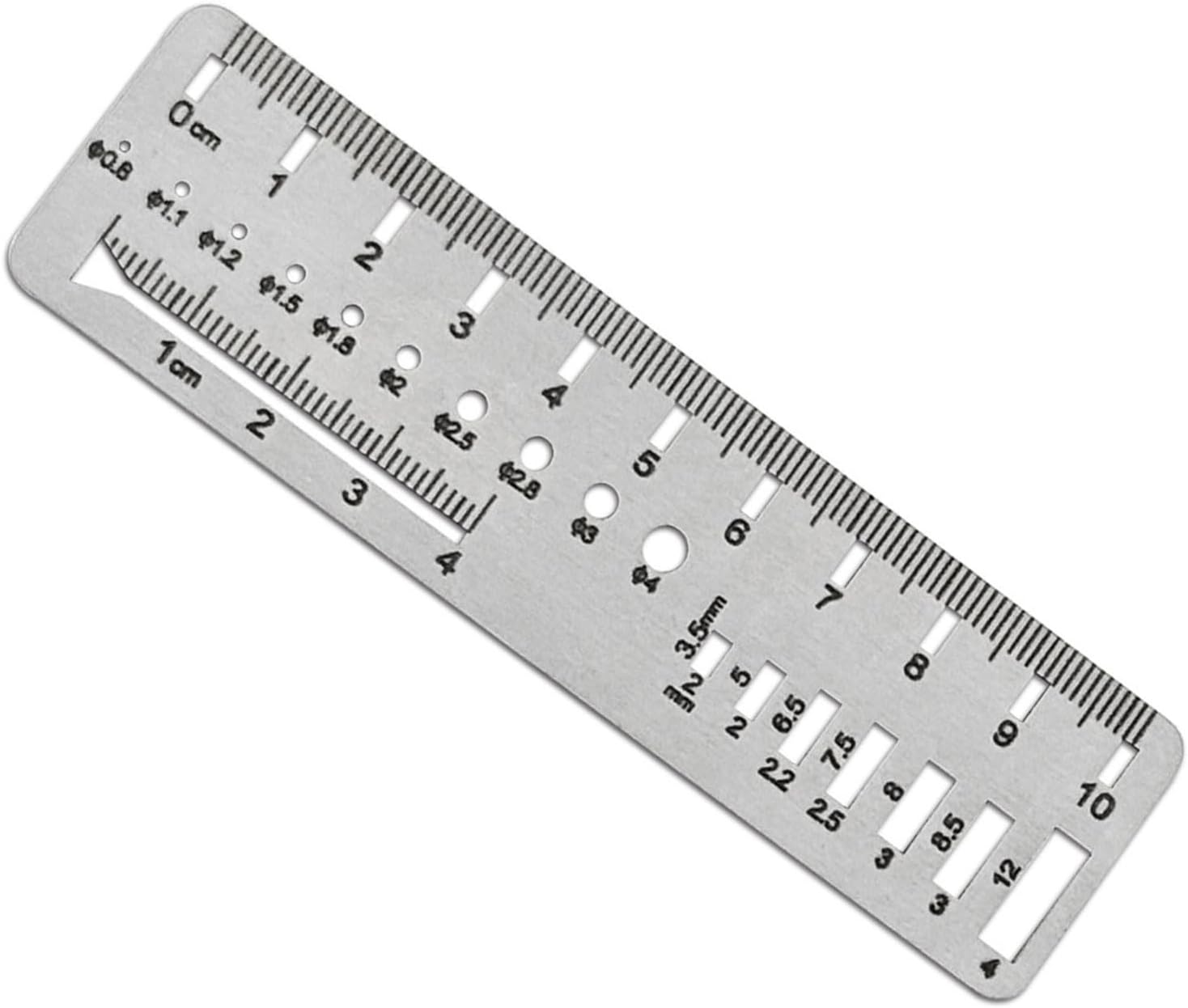 Precisions Veterinary Bone Surgeries Calipers High Accuracy Stainless Steel Ruler for Pet Orthopedics Procedures Animal Bone Surgeries Instrument