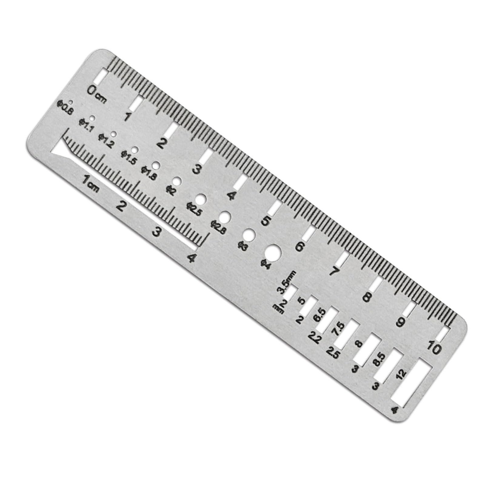 Precisions Veterinary Bone Surgeries Calipers High Accuracy Stainless Steel Ruler for Pet Orthopedics Procedures Animal Bone Surgeries Instrument