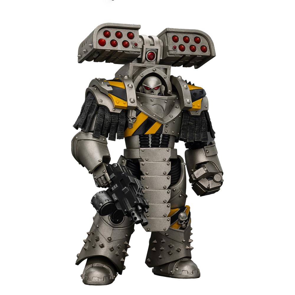 JOYTOY Warhammer 40K lron Warriors Tyrant Siege Terminator with Rocket launcher 1/18 Collection Model — image 1