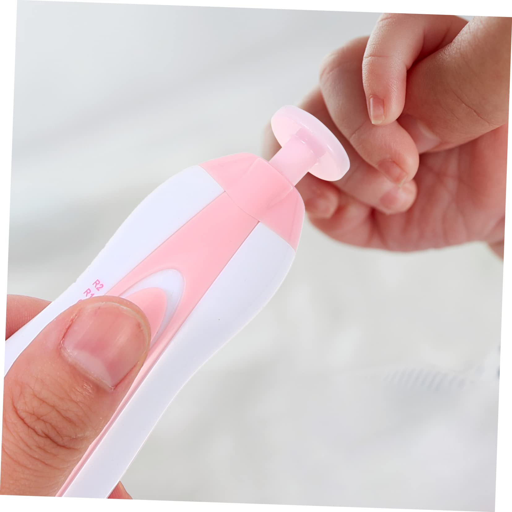Milisten Handheld Boys and Girls Nail Trimmer Electric Nail File for Baby Newborn Care Portable Drill Set
