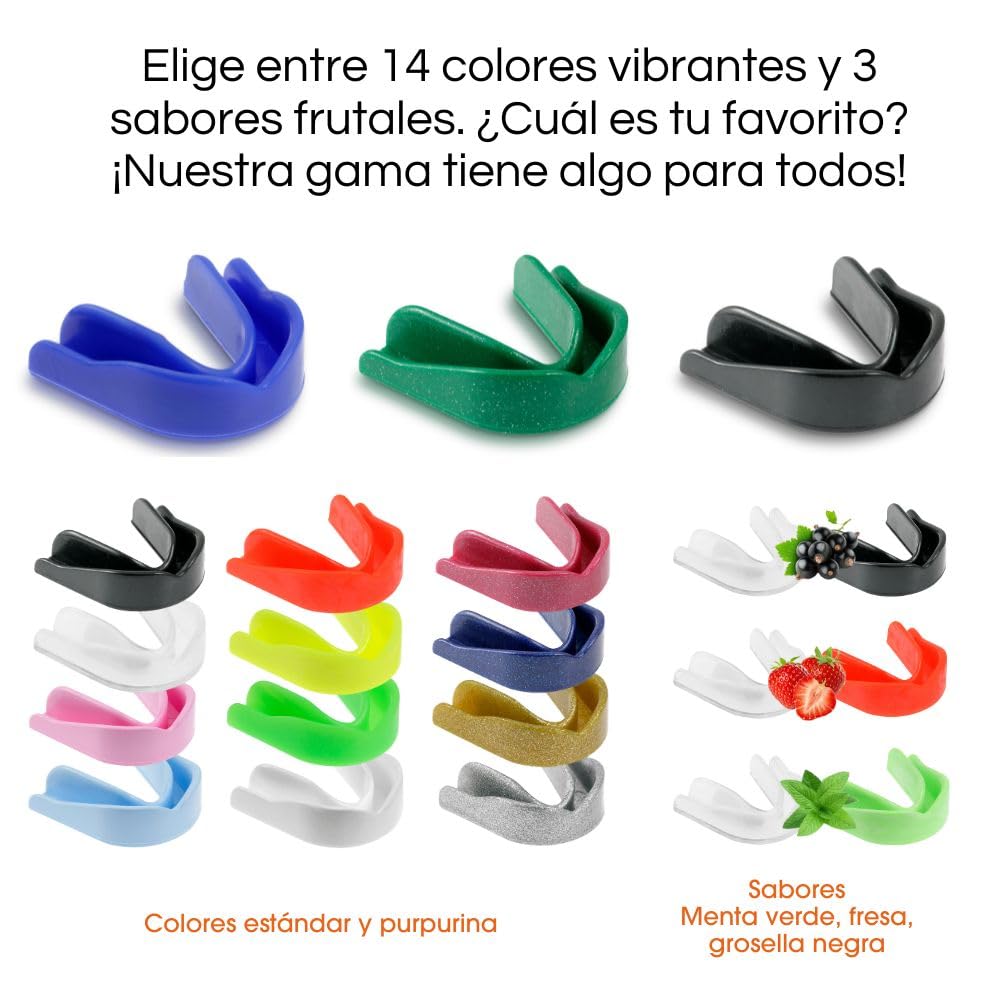 GAME GUARD protector bucal para hervir y morder/protector de encías - protector bucal moldeable/protectores de encías - júnior/niños/jóvenes - Aprobado por CE, deportes escolares, fútbol, rugby — view 8