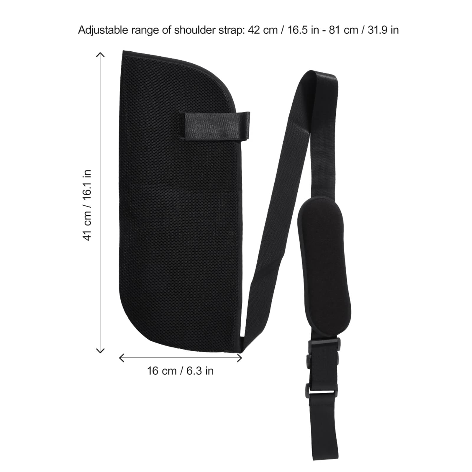 Cabestrillo para brazo, correa de soporte médico transpirable y liviana para lesiones de hombro para mujeres y hombres, manguito rotador roto, cirugía de muñeca y codo con correas de soporte