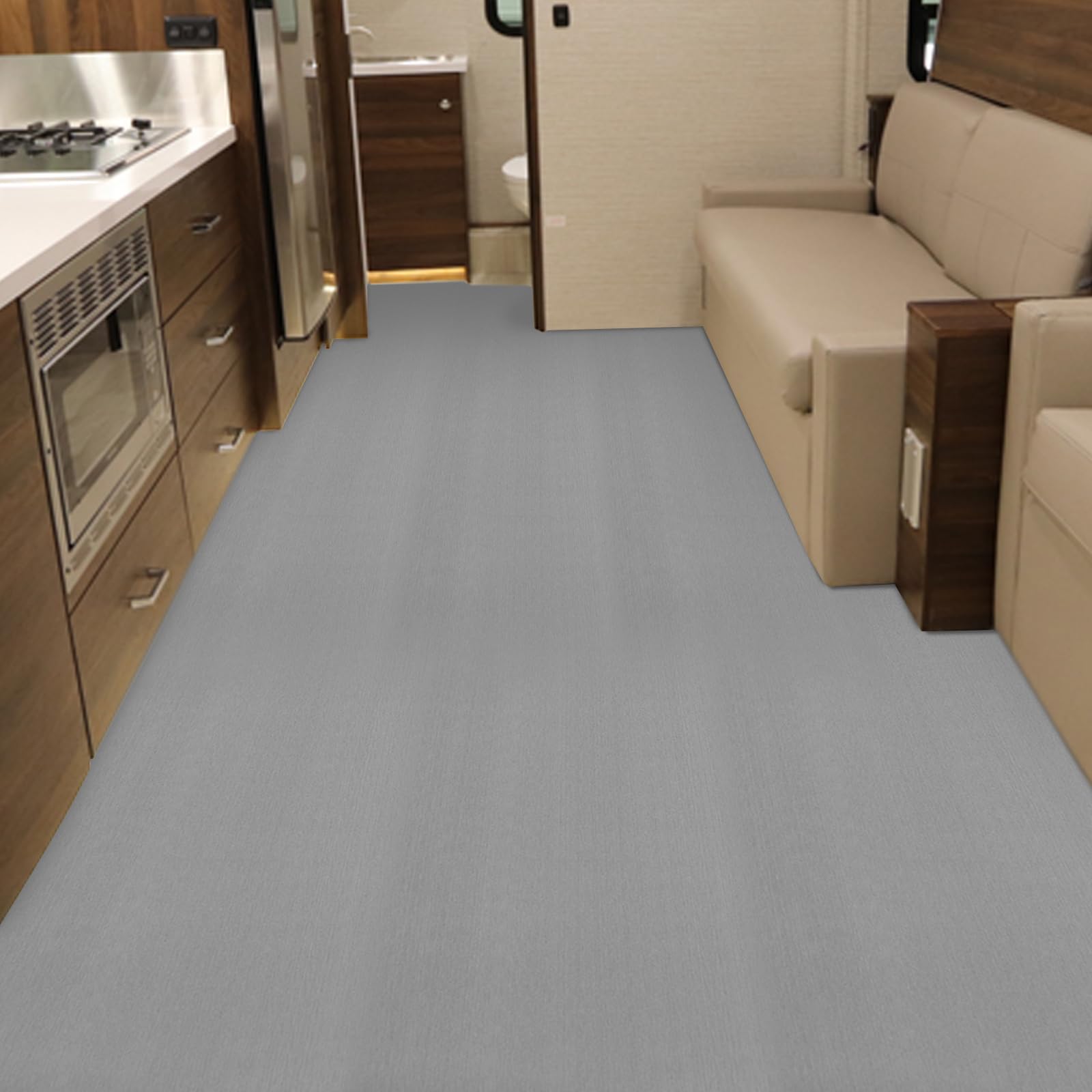 Bodenmatte für Yacht, Eva-Schaum, Boot, Yacht, Bodenteppich, Brücke, Auto, selbstklebend, grau, matt, Bootsbodenbeschichtung, für Boote, Yachten, Wohnmobile, Gartenböden