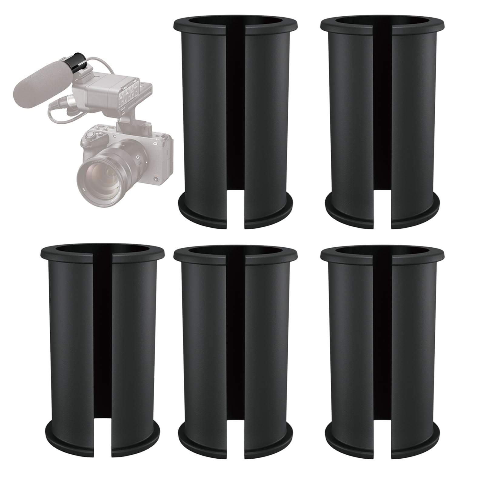 Amazon.com: 5pcs Microphone Shock Mount Rubber Sleeve, Compatible