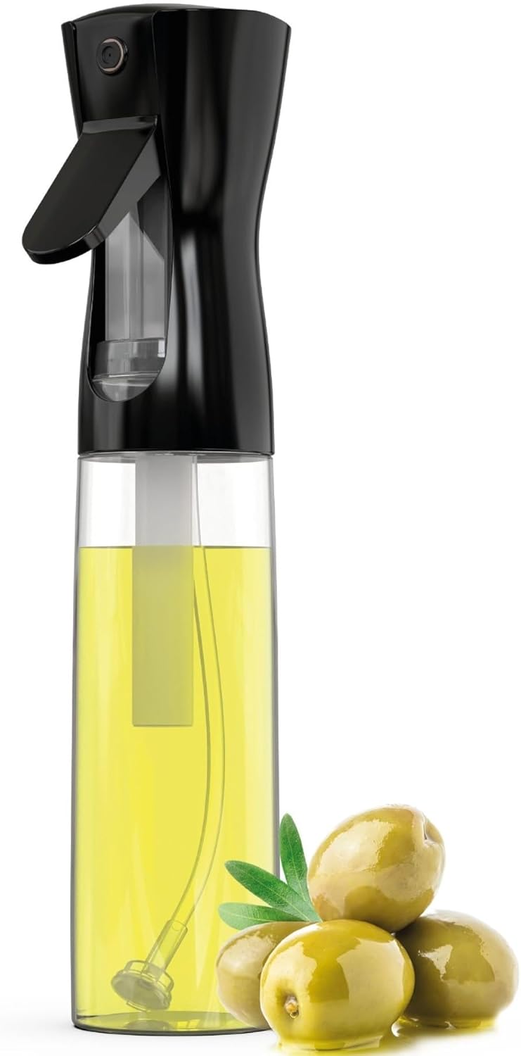 ActivoTex Oil Sprayer. Oil Spray for Air Fryer. 300 ml Kitchen Oil Vaporizer. Evo Oil Spray, Food Oil Nebulizer. Food Spray ActivoTex Oil Sprayer. Oil Spray for Air Fryer. 300 ml Kitchen Oil Vaporizer. Evo Oil Spray, Food Oil Nebulizer. Food Spray