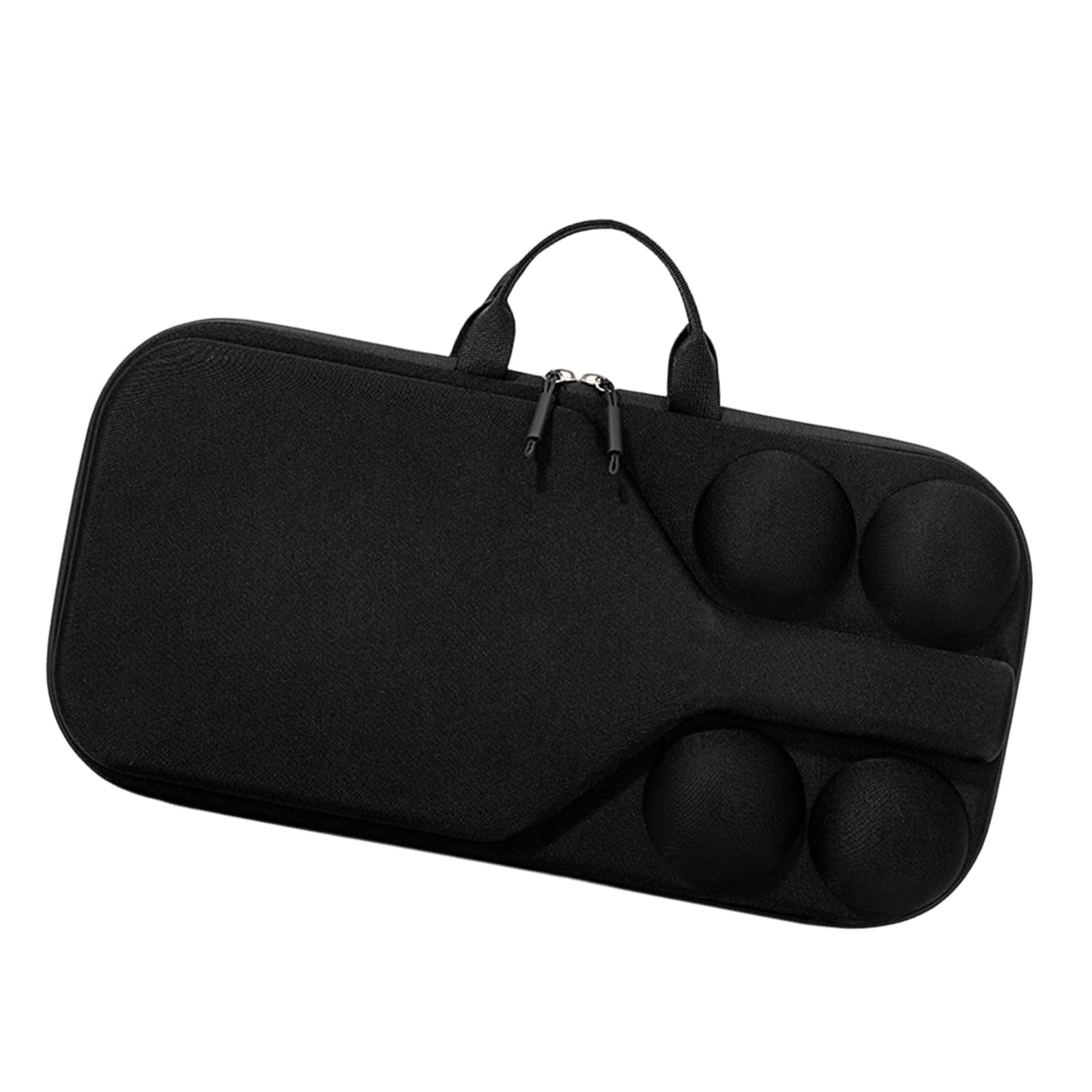 QIAOLIDA Professional Pickleballs Paddle Holder with Reinforced Edges EVA Texture Storage Bag Suitable for Player Present