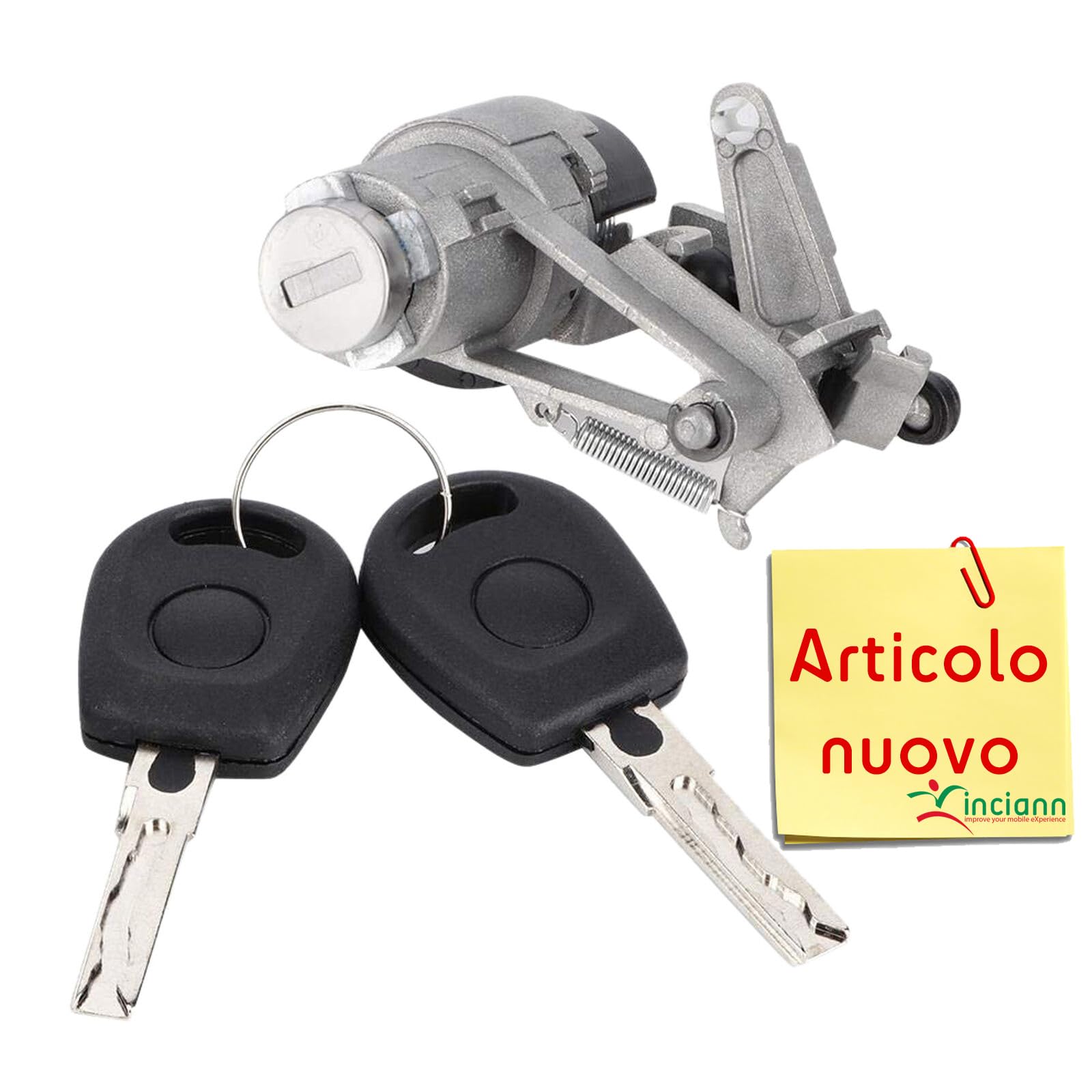 Cilindro Serratura Portellone Posteriore Con 2 Chiavi – Compatibile Con Toyota Tundra 2014-2021 E Tacoma 2016-2022 - 2