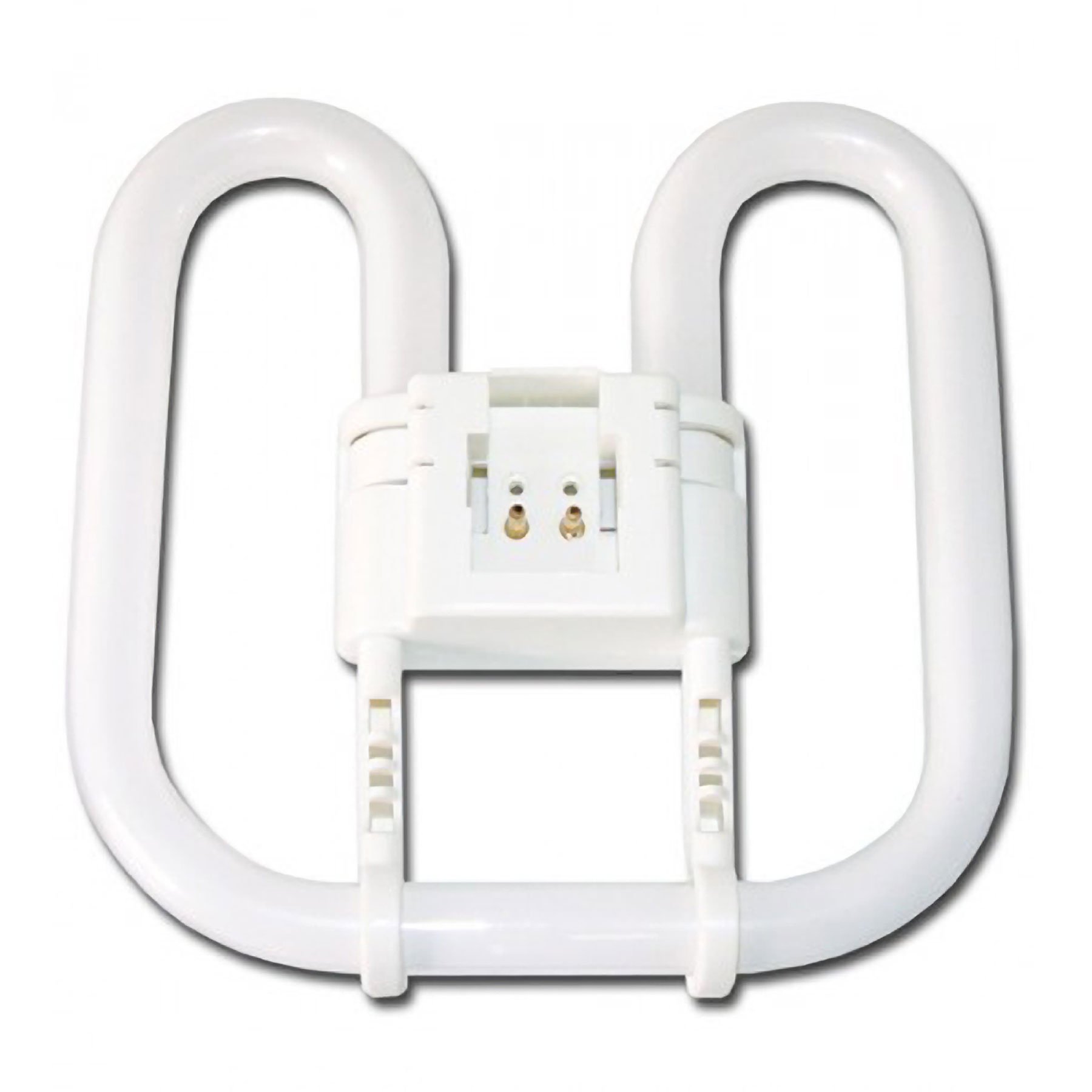 Bell Lighting White 2D Square 2-Pin 240V 28W 4,000K