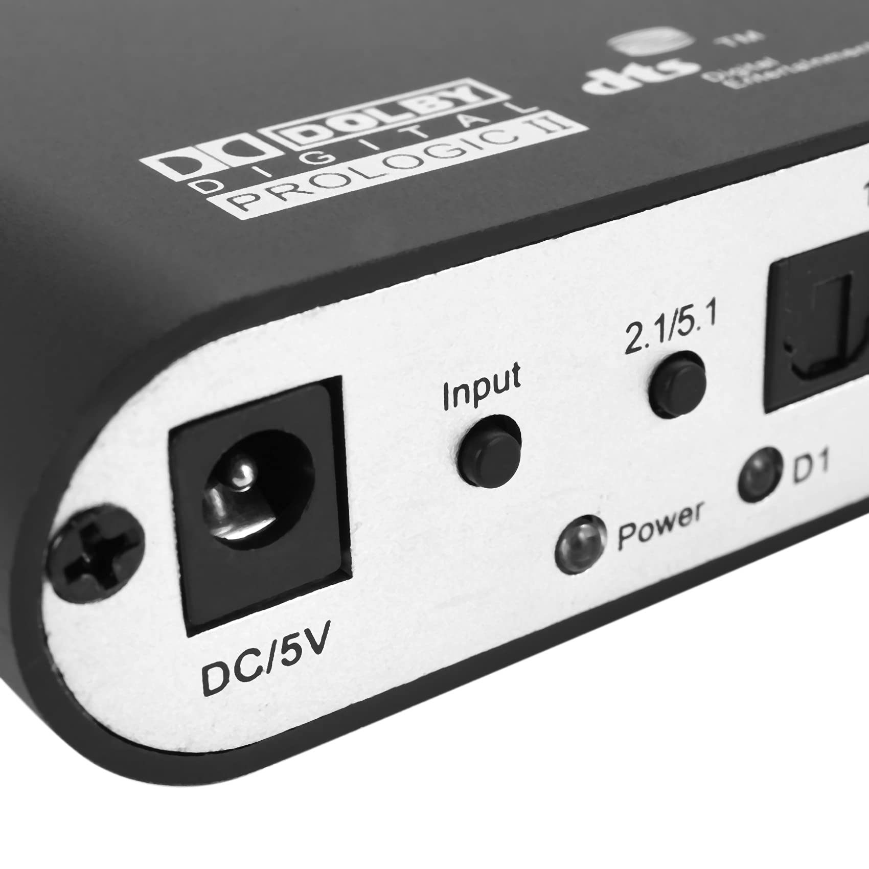 5.1 Ch Audio Decoder Spdif Coaxial a DTS Ac3 Digital a 5.1 Amplificador Convertidor Analógico para, Reproductor De DVD,