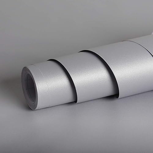 Miniatura 21 de Livelynine Papel tapiz de pared rojo de 15.8 x 394 pulgadas, papel tapiz extraíble para despegar y pegar, rollo de vinilo rojo, autoadhesivo, sin