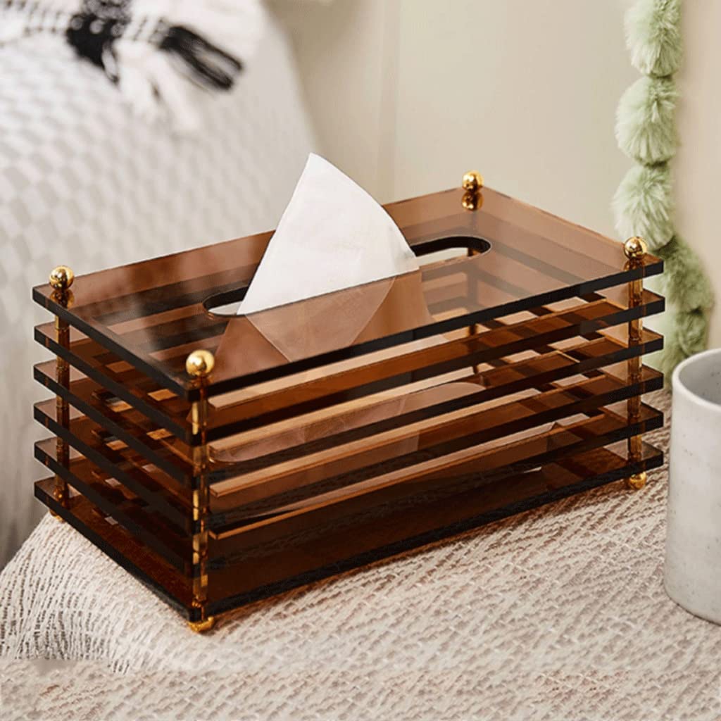 Fonplted Fall Tissue Box Cover Rectangle With Storage Pumpkin Cute Design Tissue Box