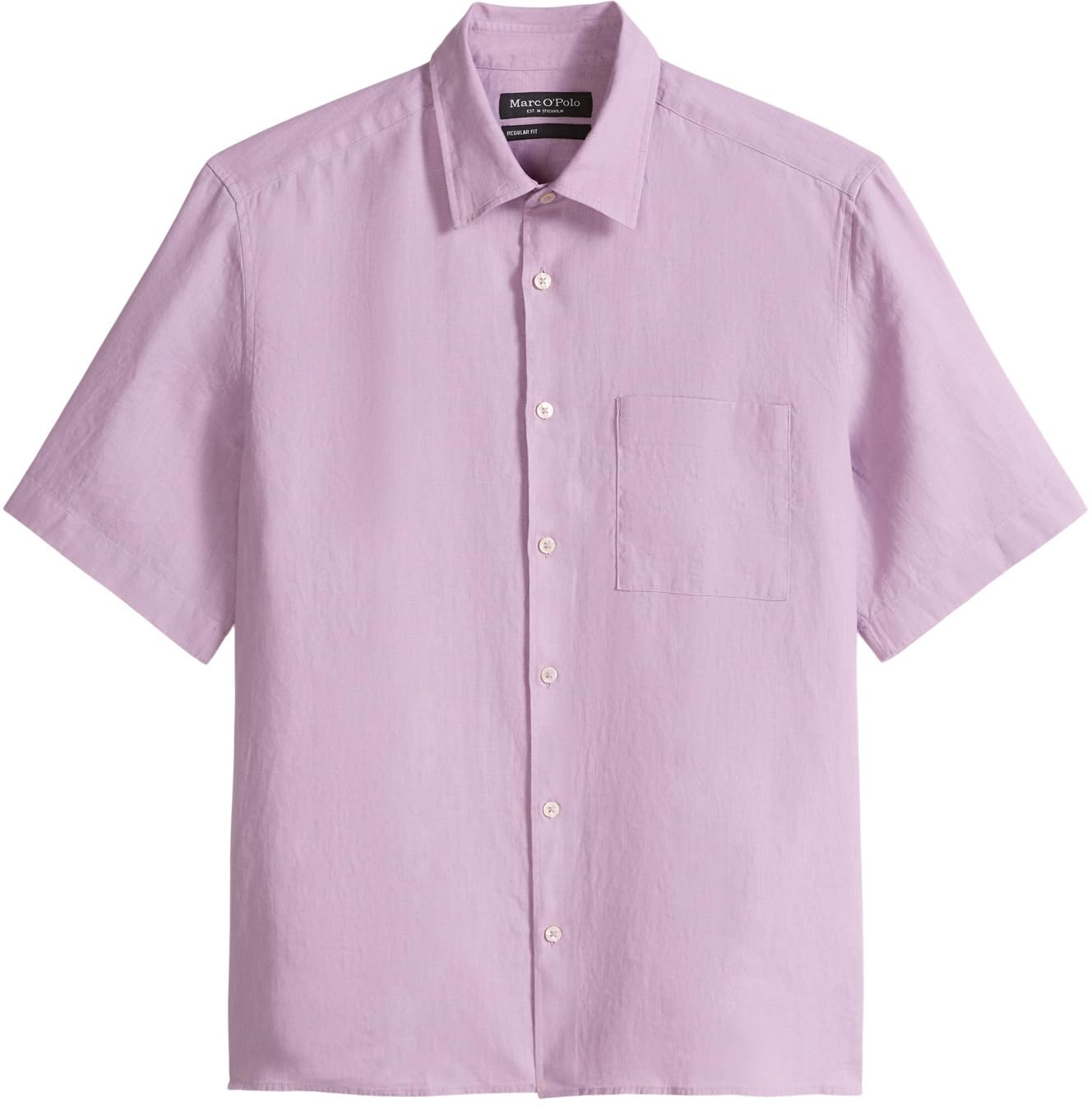 Marc OߴPolo Uomo Camicia in lino a maniche lunghe regular fit