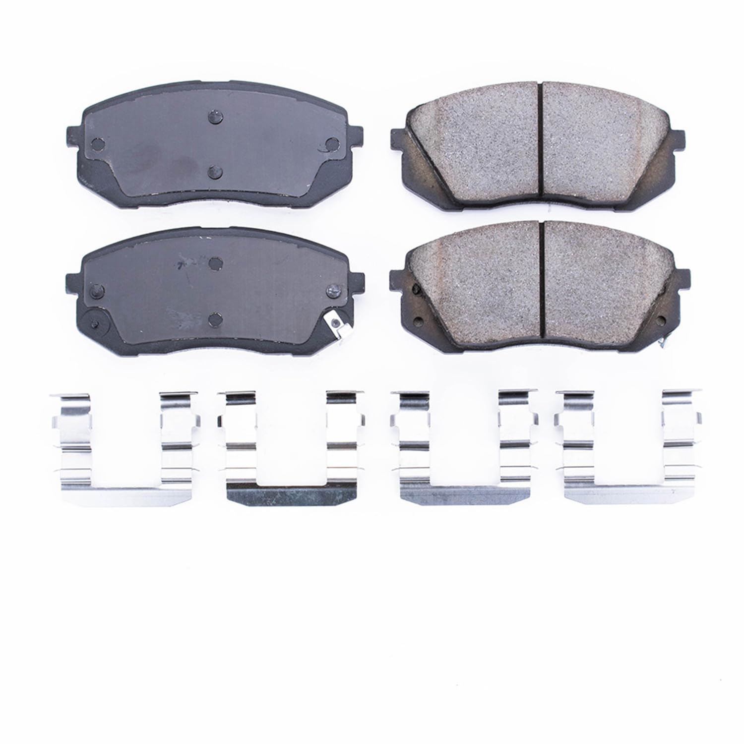 Power Stop Z17 Rear Ceramic Brake Pads With Hardware - For Genesis G80, Hyundai Genesis, Kia K900