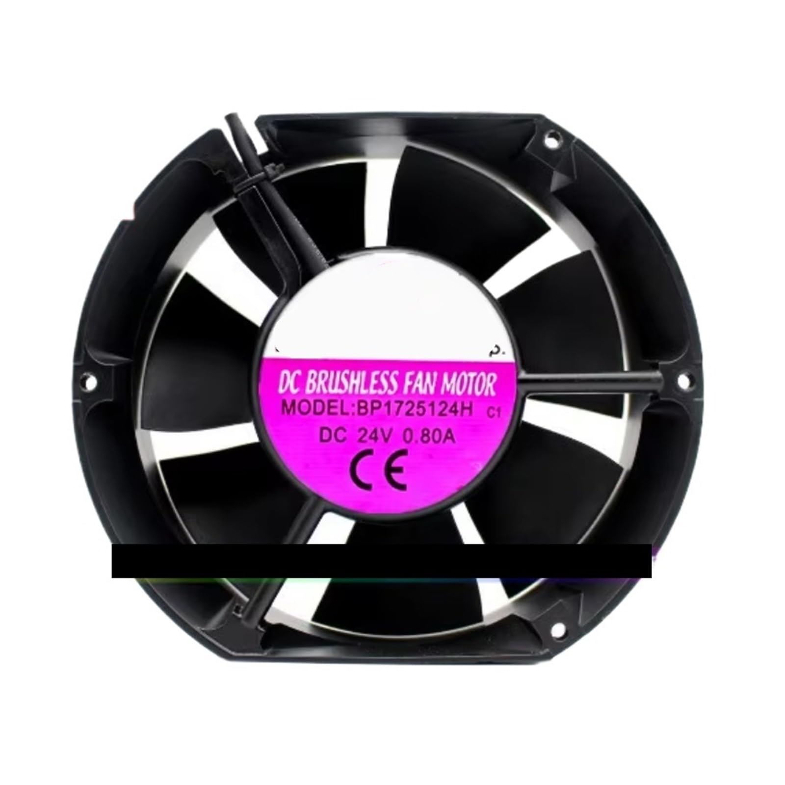 UITGVDQAT BP1725124H Server Cooling Fan DC 24V 0.80A 172x150x51mm