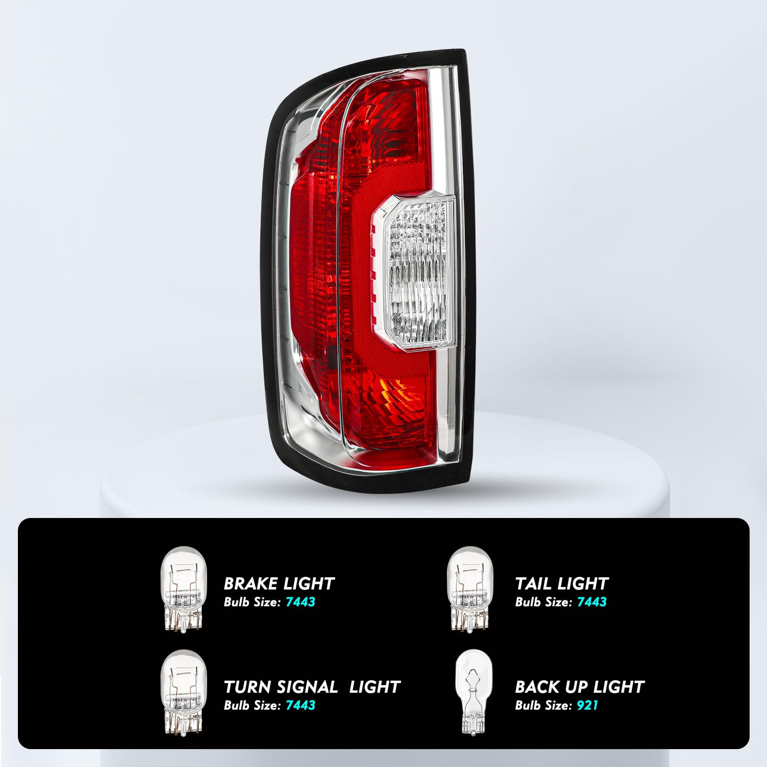 Garage-Pro Tail Light Assembly Compatible With 2015-2022 GMC Canyon With Bulb Passenger Side In - Foto 5