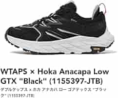 WTAPS × Hoka ゴアテックス　Anacapa Low GTX Amazon.co.jp: 30cm WTAPS × Hoka Anacapa Low GTX : ファッション