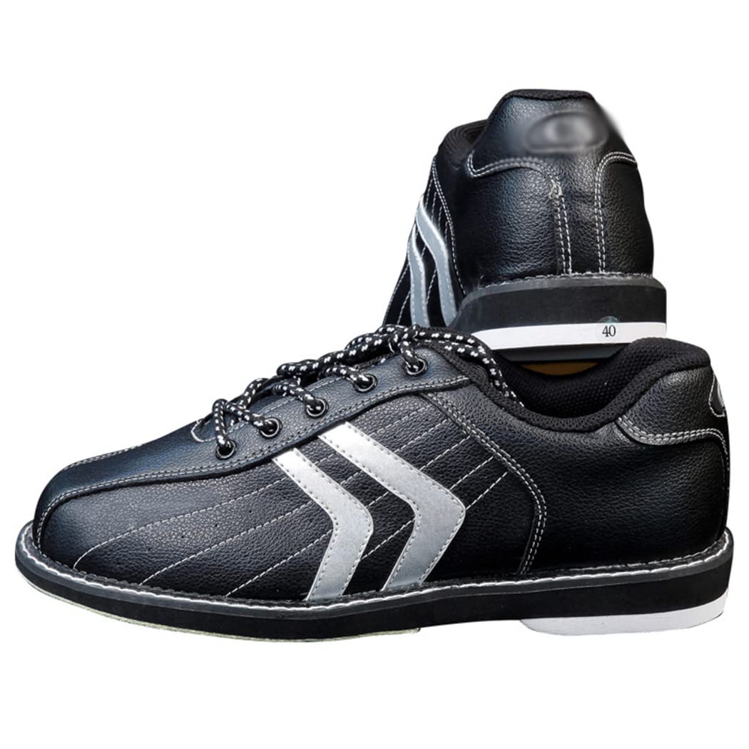 Bowlingschuhe Herren Damen Leder Anti-Rutsch Atmungsaktiver Puffer