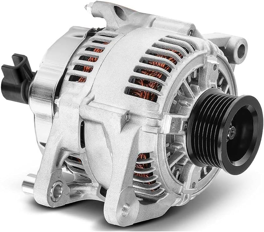 Automotive Alternator Fits for 2011-2014, Town & Country V6 3.6l 2011-2016, Avenger V6 3.6l 2011-2014, Journey 2011-2016, Grand Caravan 2011-2016 Ram, 4801624AD RL801624AD