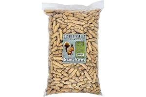 Squirrel Peanuts in Shell - Premium All Natural Bird Food for Wild Birds, Squirrels, Chipmunks