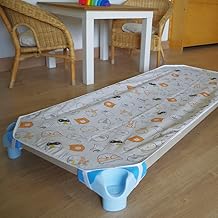 10XDIEZ Fitted Sheet Hammock Nursery (Grey - 53x130cm)