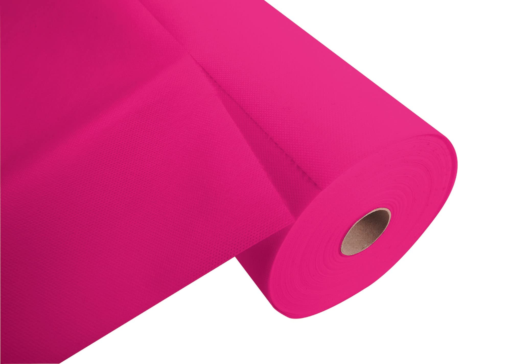 Cogir R732453I Exacompta Spunbond - Mantel desechable en Rollo (4 Rollos), 40 cm de Ancho x 24 m de Largo, Impermeable, Lavable, precortado, Cada 1,2 m, Hortensia