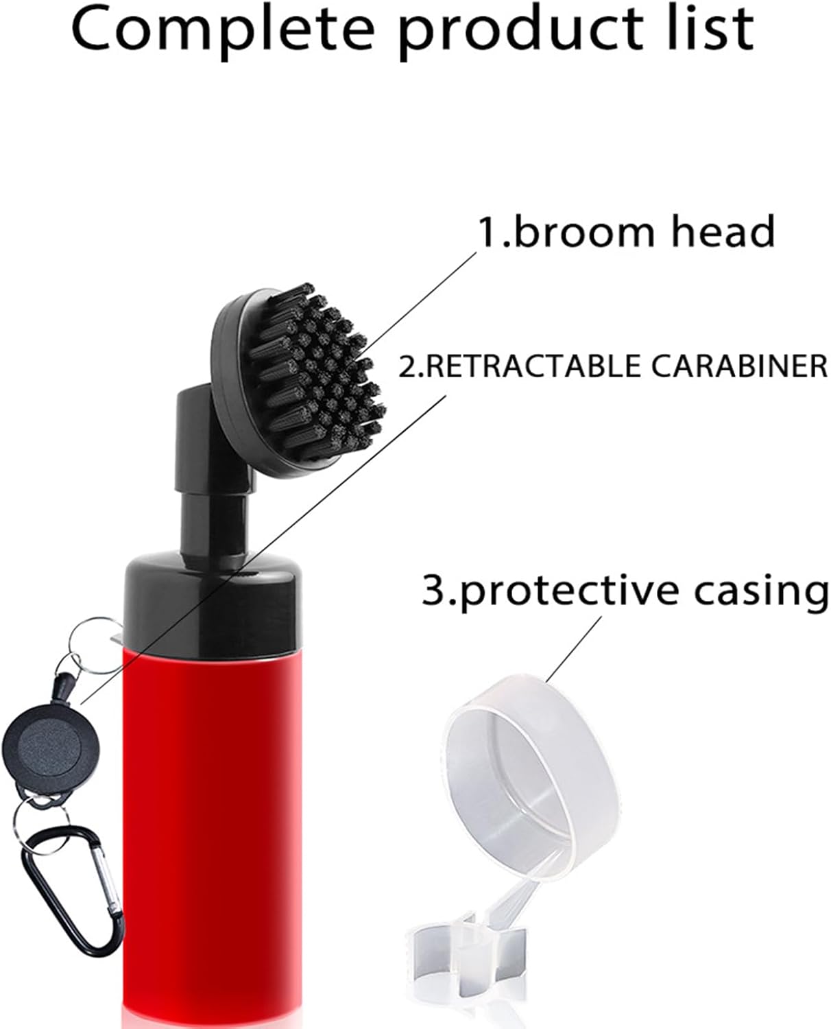 Golf Club Cleaner - Golf Club Cleaner Brush Combo with Squeeze Water Bottle - On-Course Maintenance Accessories for Men Women Golfer Dad Husband Father Boyfriend
