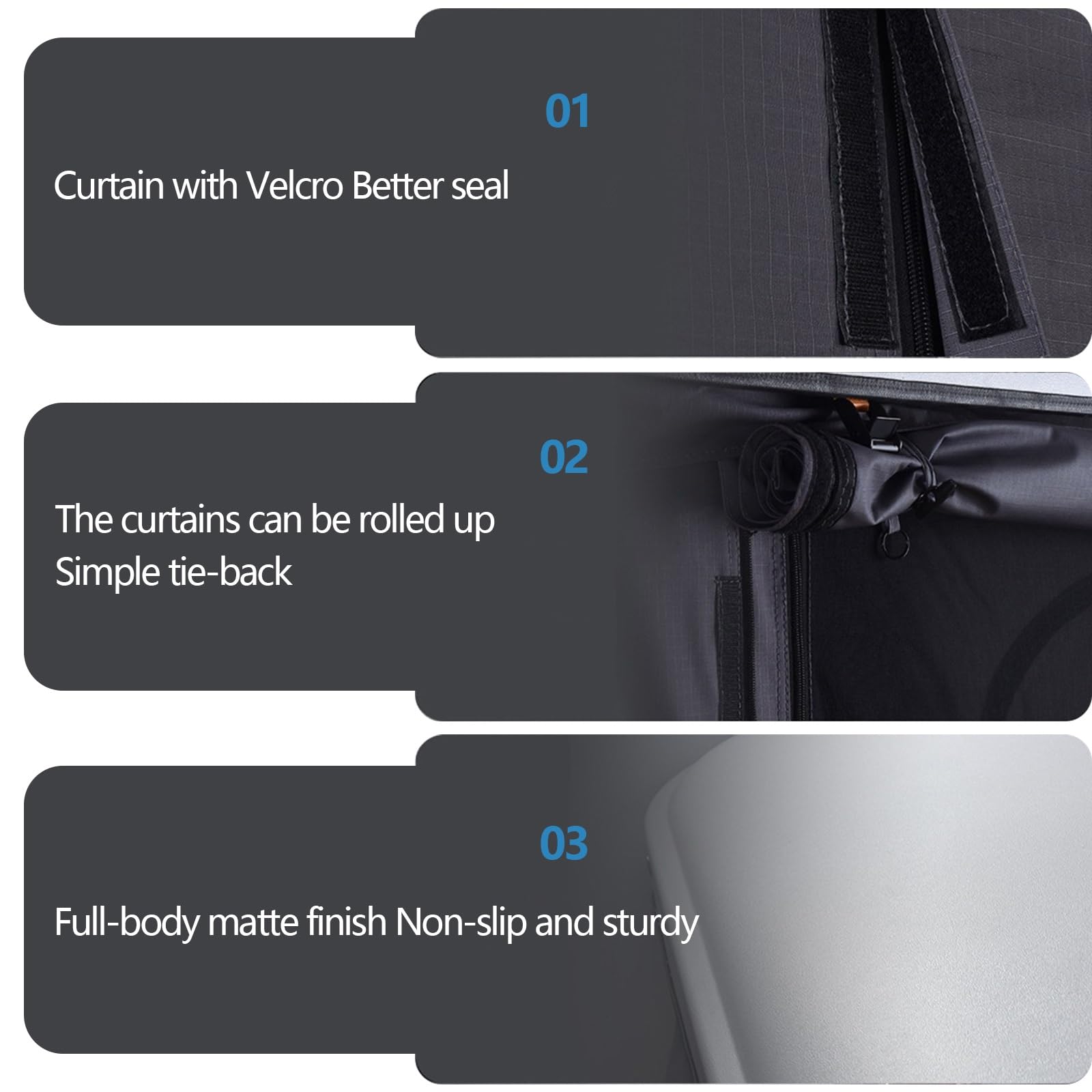Tenda Da Tetto Rigida, Tenda Da Auto Ventilata Per Campeggio Da 1-3 Persone, Design Idraulico, Vista Spettacolare, Per Camion, SUV, Furgoni E Roulotte