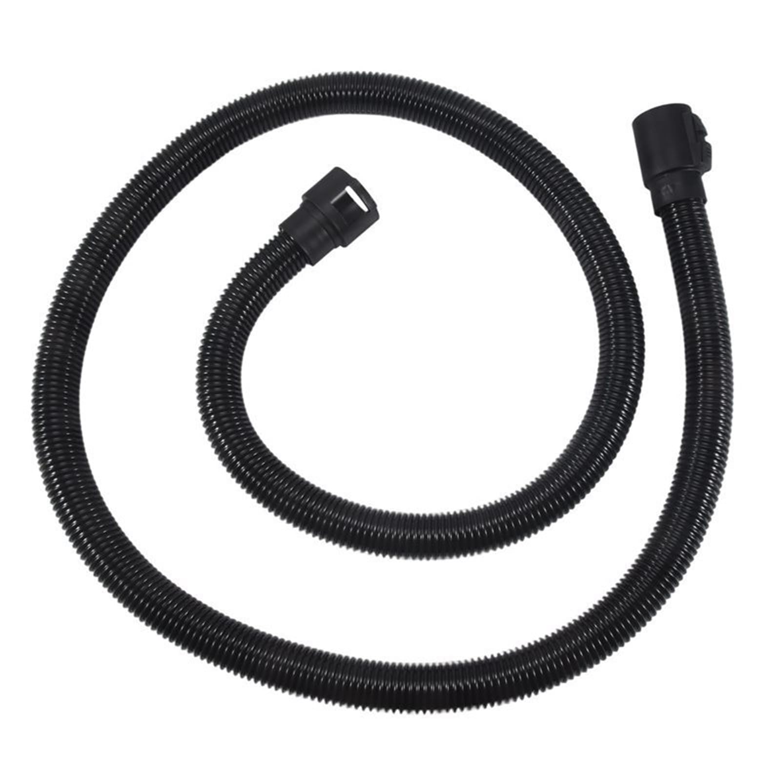 Hose Extension Compatible Suction Suitable for Wet/Dry Vacuum Cleaners(Black 2.5M)