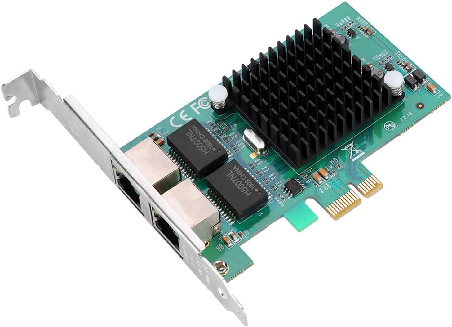 Netzwerkkarte für 82575EB Chip, Dual Port RJ45 LAN Controller Ethernet ...