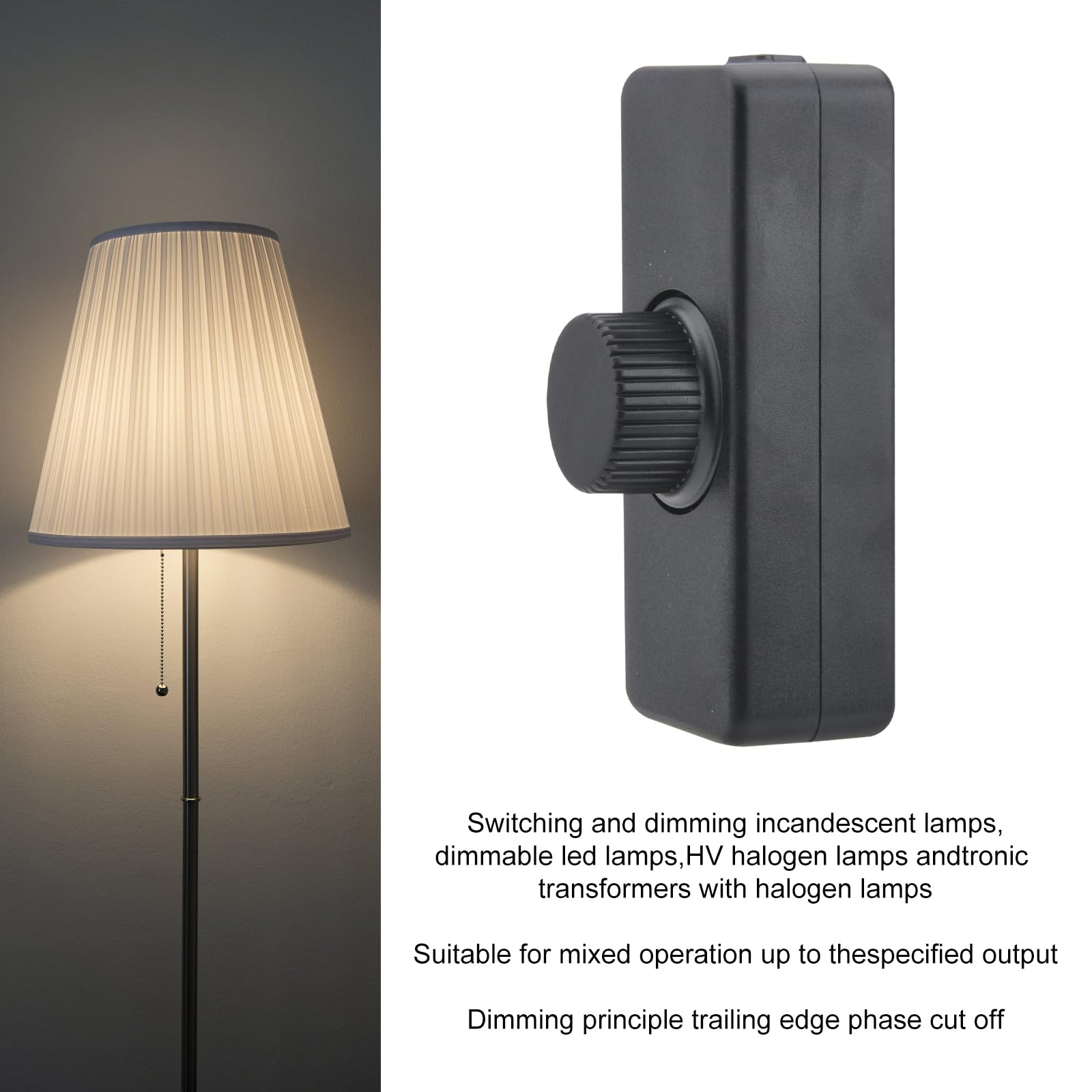 Dimschakelaar voor ledlampen, compatibel met Zigbee, 220-240 V AC/50 Hz