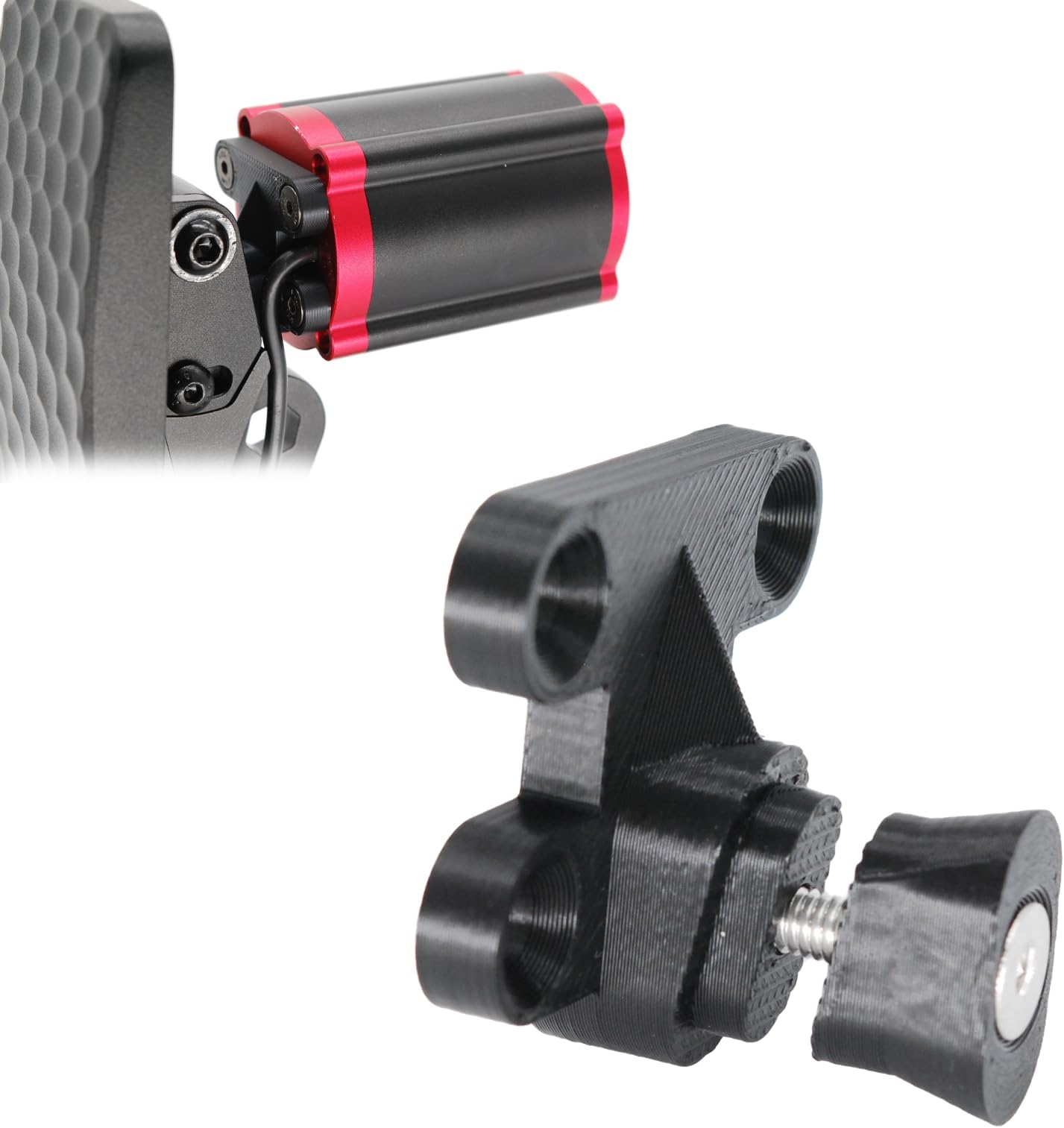 For Simagic P-HPR & For Moza CRP2 Haptic Pedal Motor Mounting Bracket – Compatible with Sim Racing Pedals, Easy Install