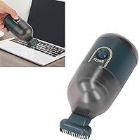 Vista 2 de Zerodis Mini aspiradora, ergonómica desmontable multiusos, aspiradora de teclado USB fácil de escritorio para PC portátil escritorio (verde)