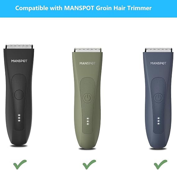 Replacement MANSPOT Trimmer Charger USB Charging Cord Compatible with MANSPOT Groin Hair Trimmer for Men Charger Cable