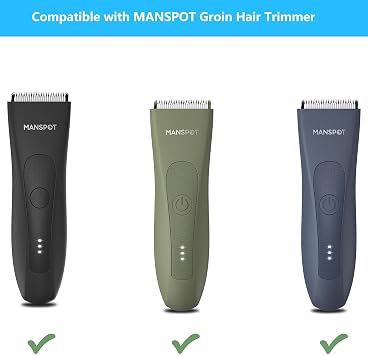 Replacement MANSPOT Trimmer Charger USB Charging Cord Compatible with MANSPOT Groin Hair Trimmer for Men Charger Cable