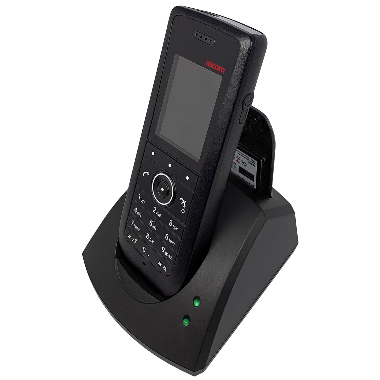 Artisan Power Dual Charger with a phone and a spare battery inserted