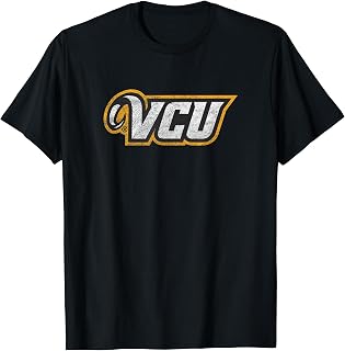 Virginia Commonwealth University VCU Rams Distressed Primary T-Shirt