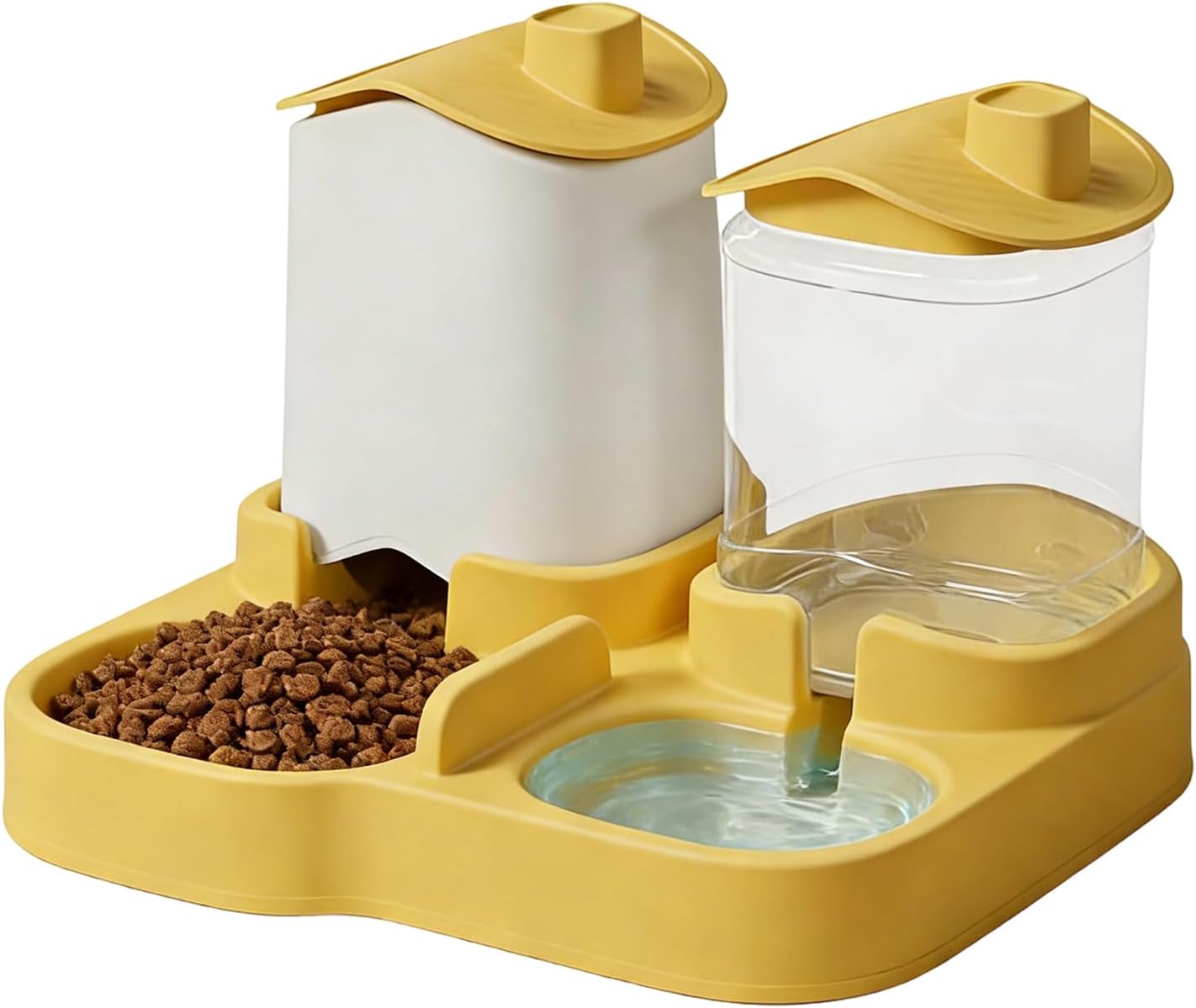 Genérico Automatic for Cats and Automatic Drinker – Spill-proof Storage – Automatic and Drinker – for Animals Pets Puppies Dogs and Rabbits Feeding and Treats