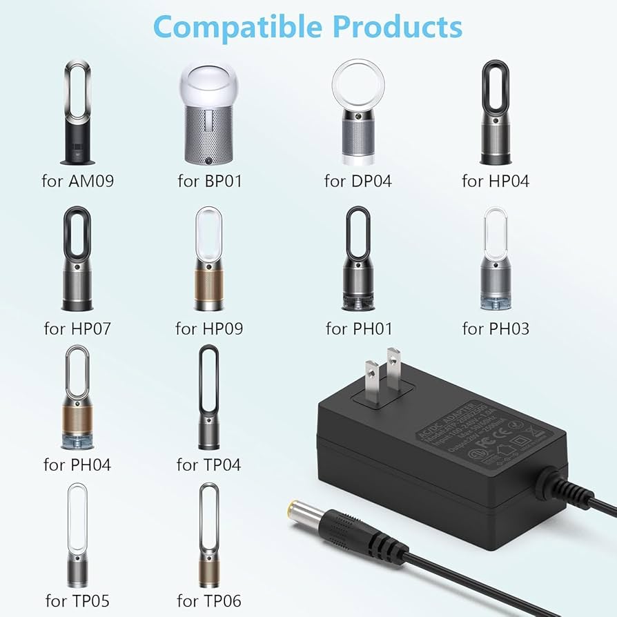 Amazon.com: Replacement Charger for Dyson Air Purifier BP01