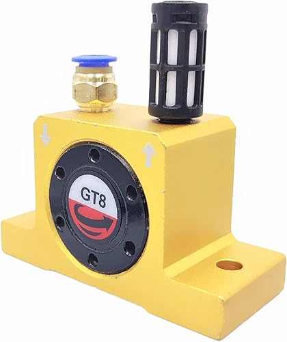Miniatura 5 de Vibrador de turbina neumática GT8 Serie GT Vibrador de turbina neumática 18 "Componentes del sistema neumático industrial Vibradores de turbina de