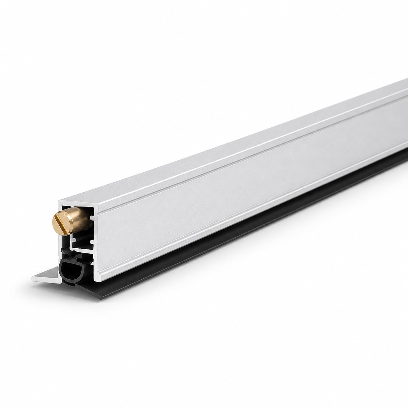 Aluminiowe automatyczne przesuwanie drzwi, mechaniczna automatyczna uszczelka dolna drzwi, ochrona przed zanieczyszczeniami, oszczędność energii, utrzymuje robaki na zewnątrz, do drzwi