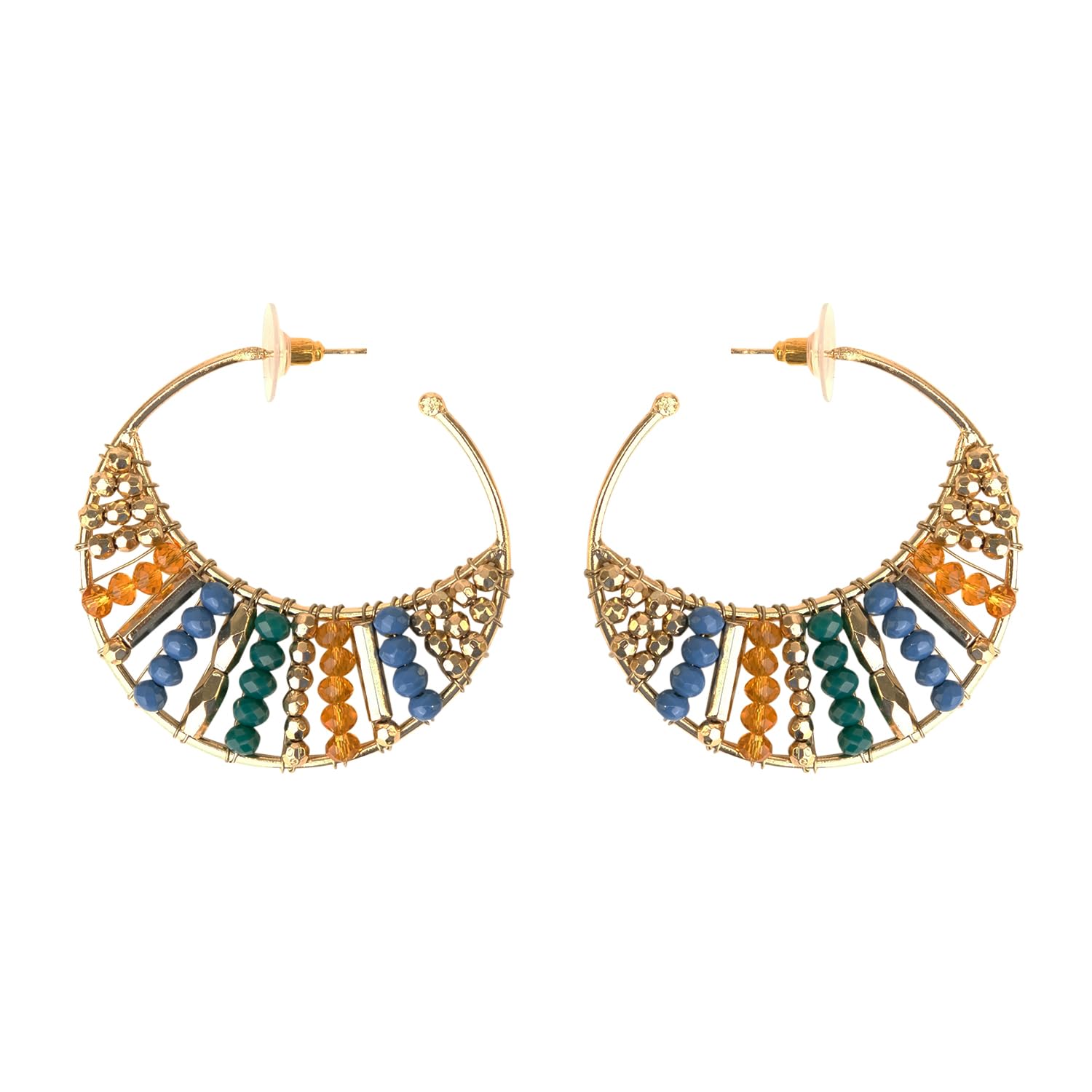 See full amazon price history chart for XPNSV Luxury Vibrant Beaded Hoops Earrings,Jewellery Gift Set for Women & Girls | Anti Tarnish, Light Weight, Diwali Special Jewellery for Women, Girls and Her XPNSV Luxury Vibrant Beaded Hoops Earrings,Jewellery Gift Set for Women & Girls | Anti Tarnish, Light Weight, Diwali Special Jewellery for Women, Girls and Her (B0CH37TJR3) Amazon Price History, Amazon Price Tracker