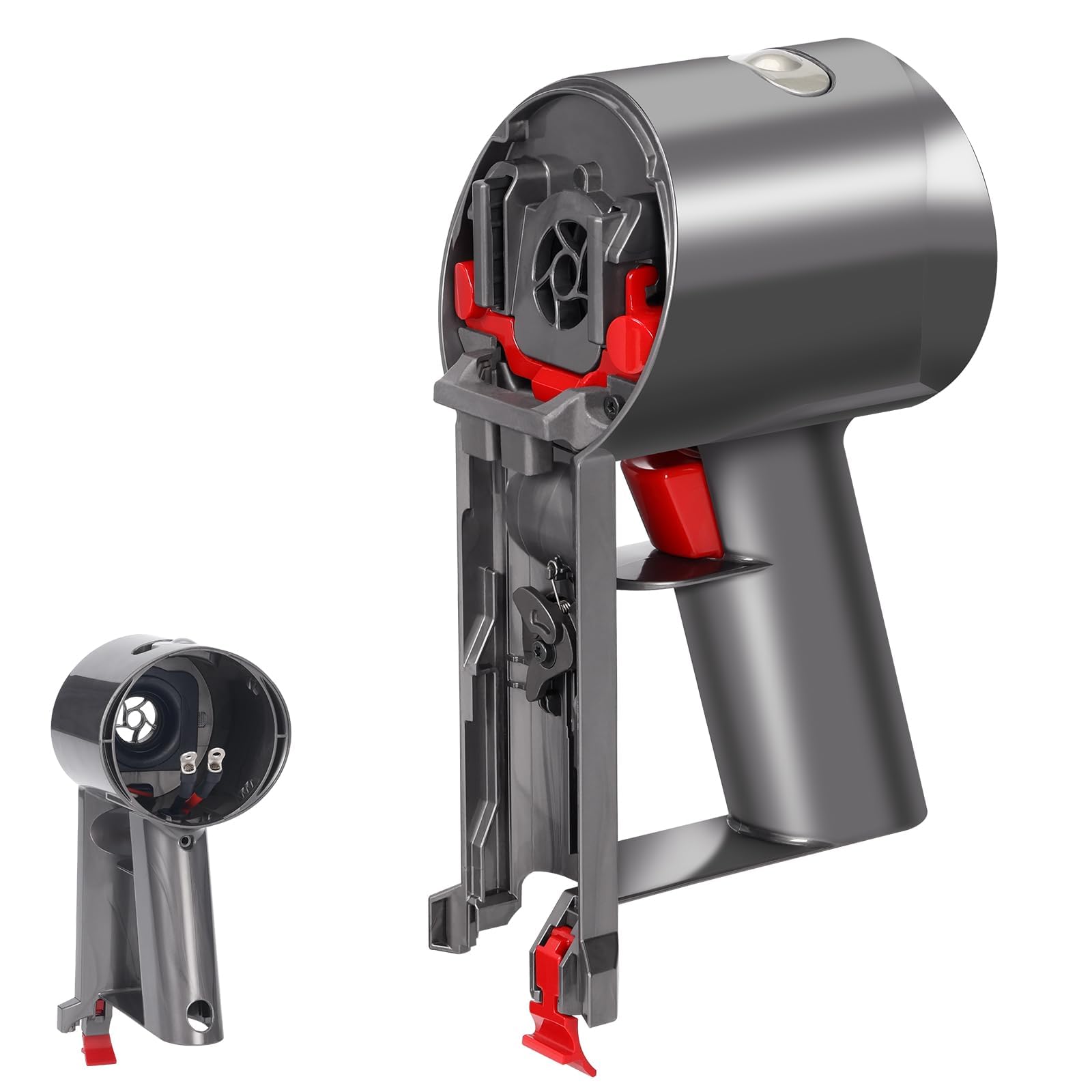 V7 Cuerpo principal de repuesto para Dyson V7 SV11, carcasa de mango del motor con gatillo compatible con Dyson V7 Animal & Absolute, pieza de repuesto 968670-06