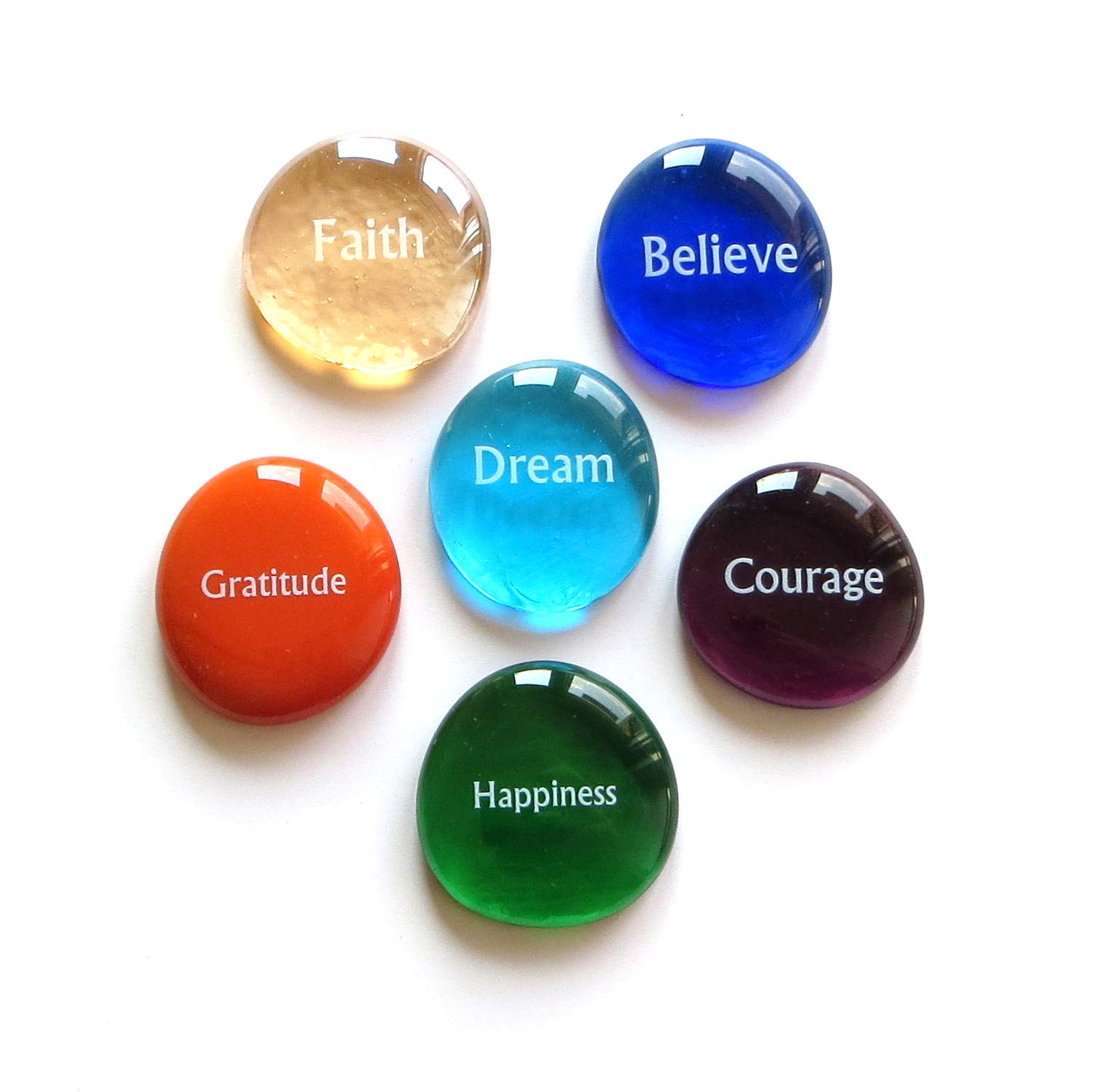 Focus Glass Stones Set I, Set of 6 by Lifeforce Glass, Inc.-image-13